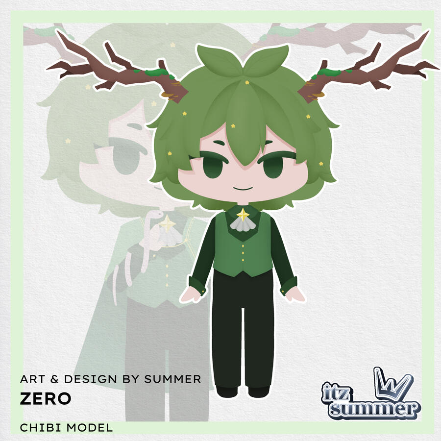 lineless chibi